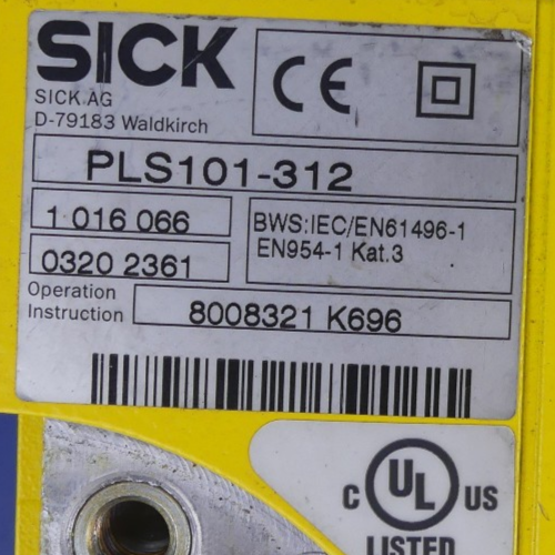 Sick PLS101-312