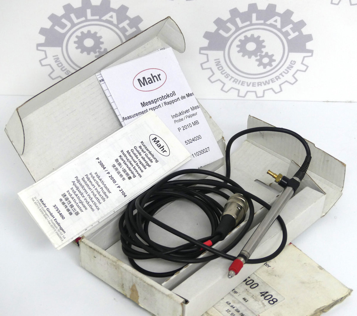 MAHR Millimar induktiver Messtaster P2010MB