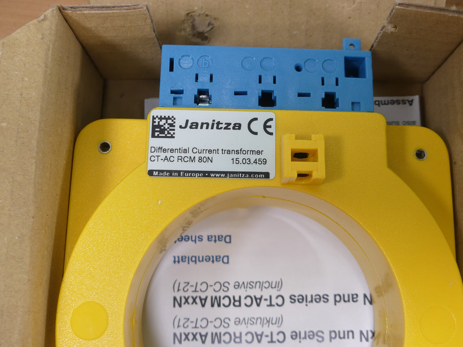 Janitza Differential Transformer CT-AC RCM 80N