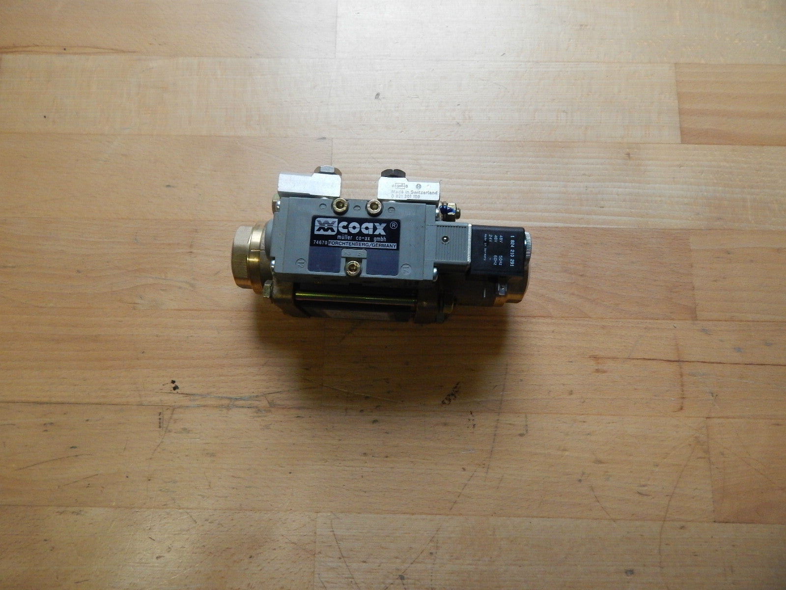 Coax Ventil 5-VMK 15  NC  0-64bar112130-01  Unbenutzt