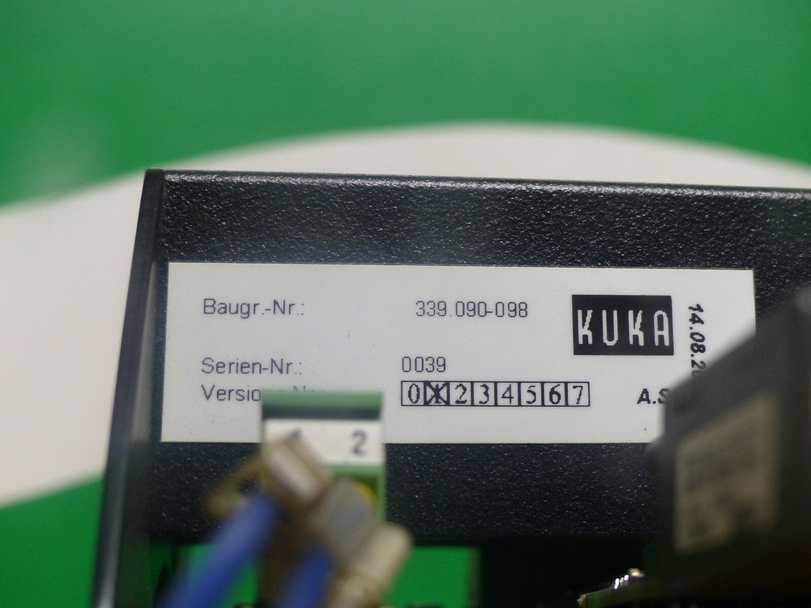 KUKA 339.090-098 KUKA 339090098 used s.Bilder