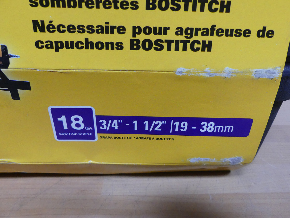 BOSTITCH Drucklufttacker SL1838BC  Klammernagler 3/4"-1 1/2" 19-38mm s.Bilder