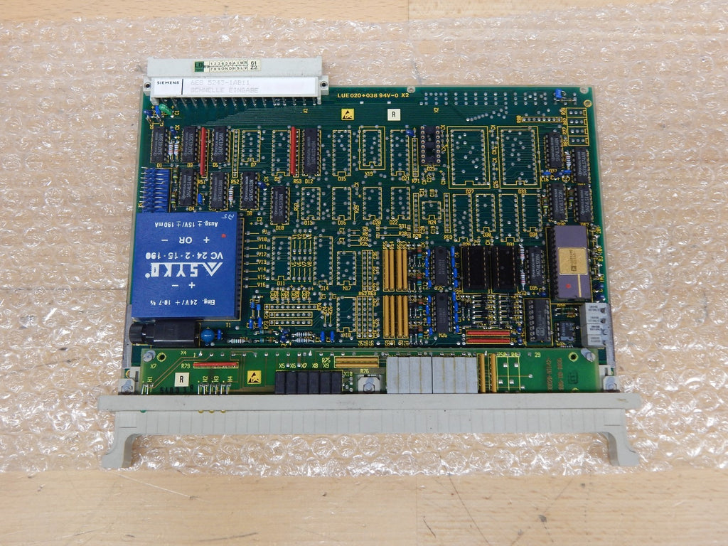 Siemens Simatic S5 6ES5243-1AB11// 6ES5-243-1AB11 SCHNELLE EINGABE 