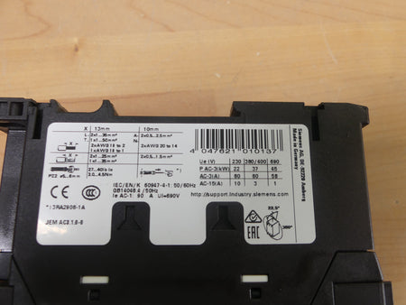 Siemens SIRIUS 3RT2038-3KB40