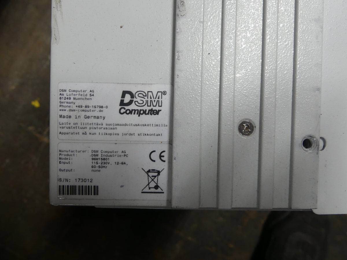DSM Industriecomputer 96M15801 s.Bilder
