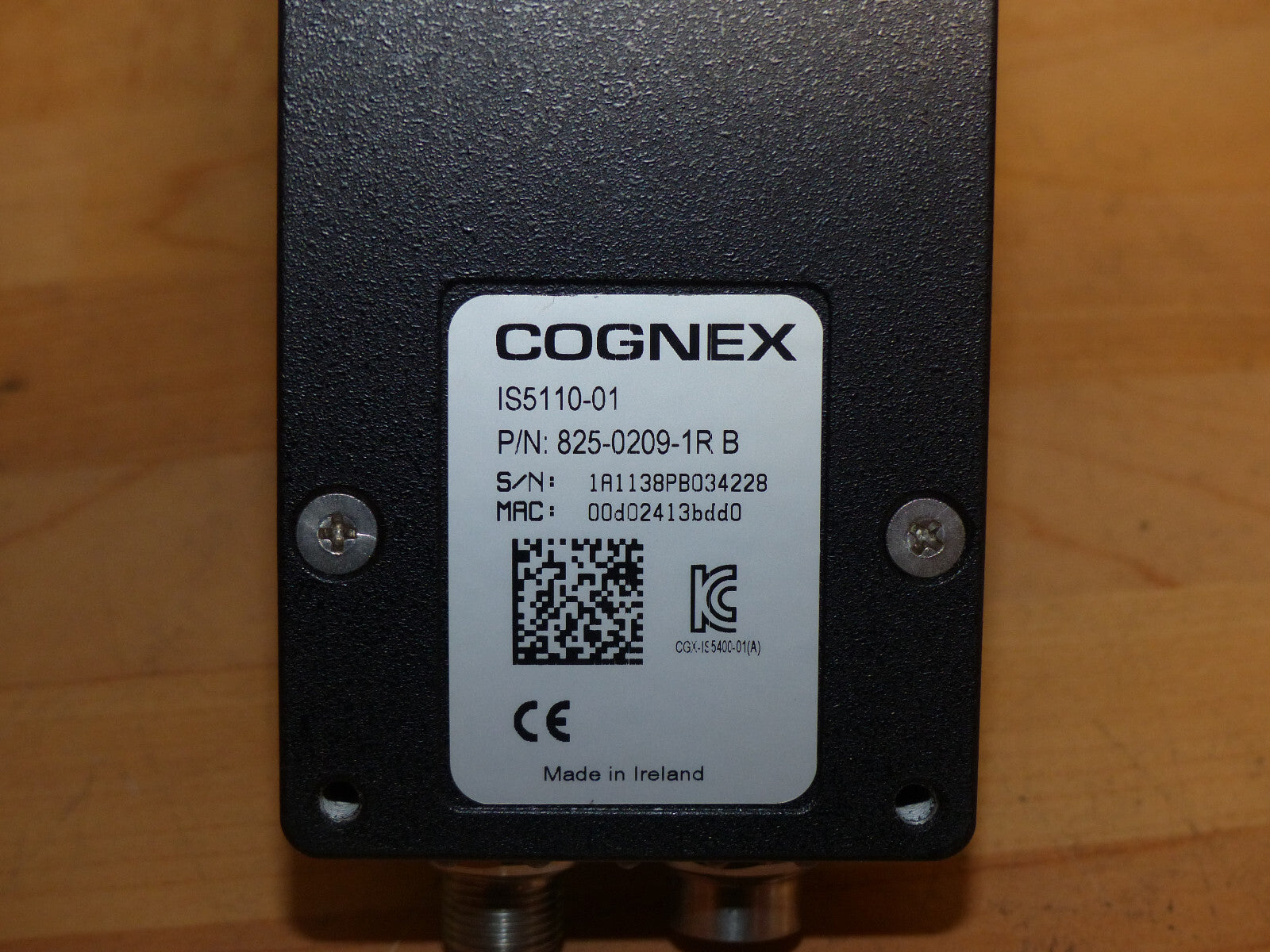 COGNEX is5110-01 Vision Kamera 825-0209-1r is511001 used s.Bilder