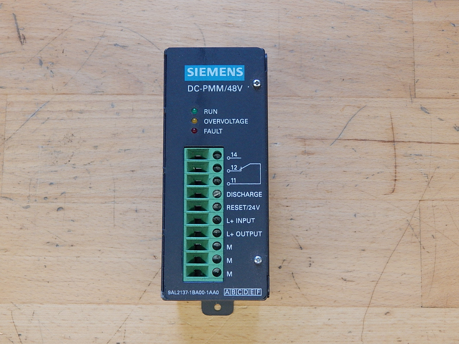 SIEMENS POWER-MANAGEMENT-MODUL DC-PMM/48V, 9AL2137-1BA00-1AA0 .Top Zustand