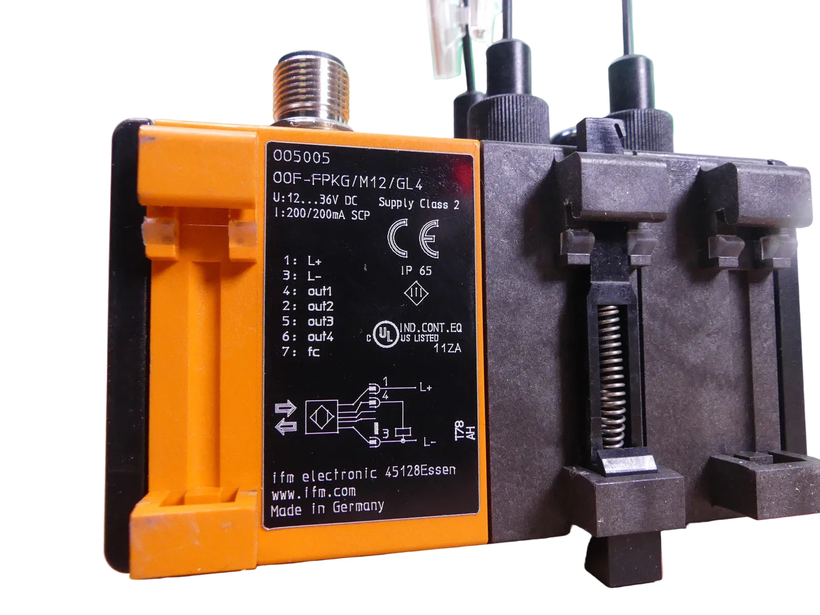 IFM Effektor Glasfaser 005005 00F-FPKG/M12/GL4