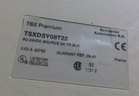 SCHNEIDER Electric TSXDSY08T22+TSXBLY01 s. Bilder