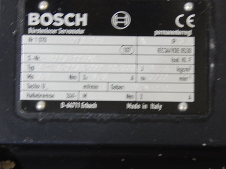 Bosch bürstenloser Servomotor TYP SF-A3.0068.030-10.000  Used