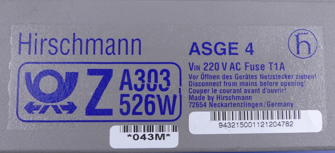 Hirschmann ASGE 4