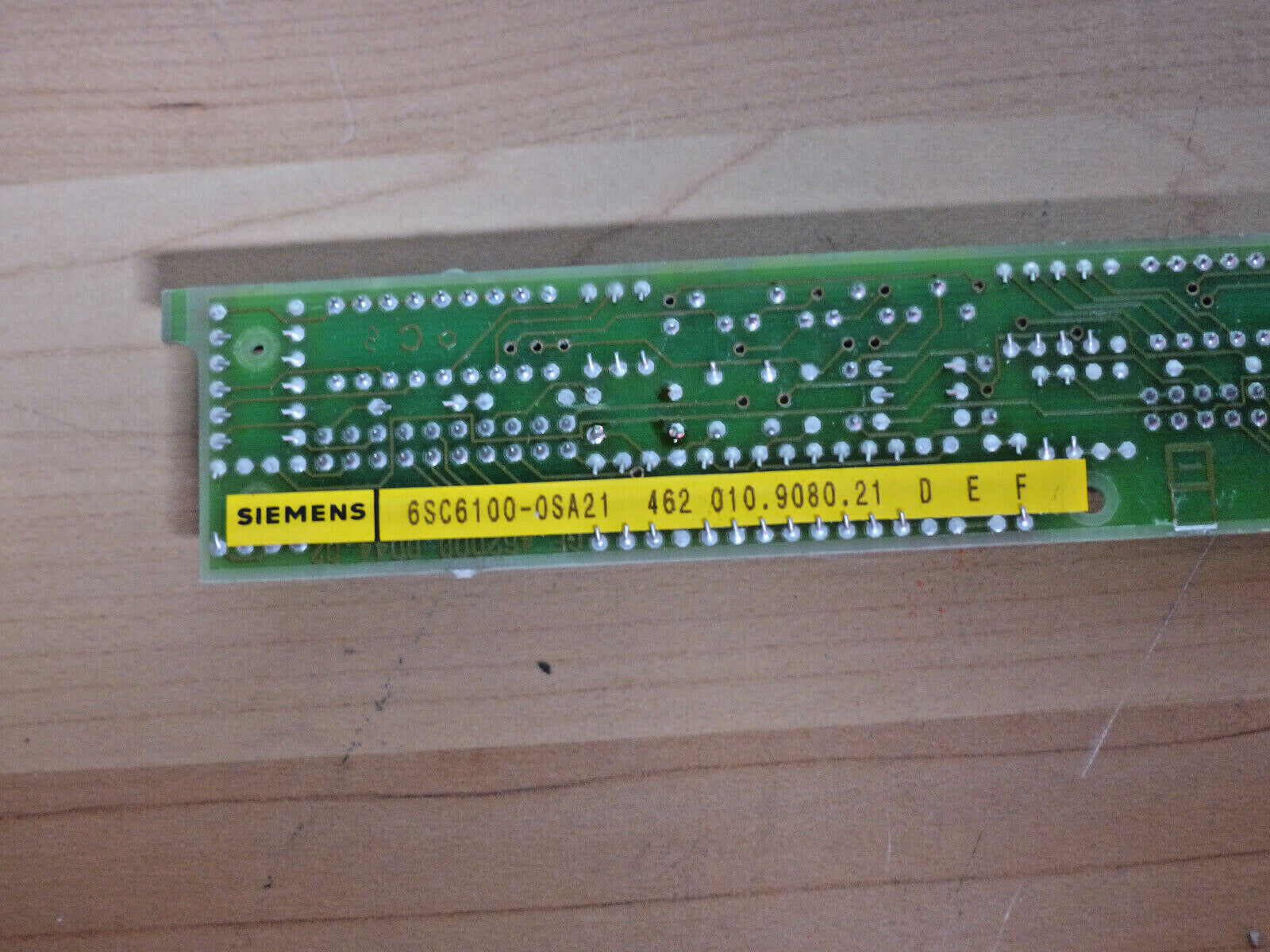 Siemens 6SC6100-0SA21 6SC6 100-0SA21 462.010.9080.21 USED S/BILER