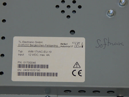 TL Electronic WM-17VAC-EU-19 LCD Industriemonitor used