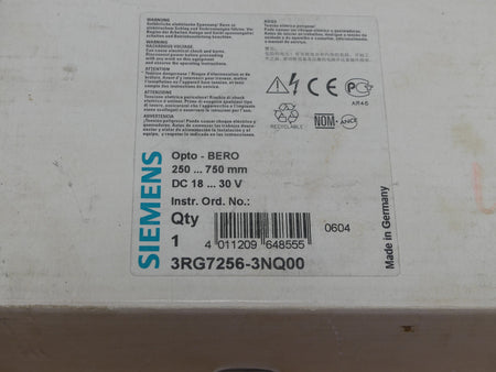 Siemens 3RG7256-3NQ00 Optischer Näherungsschalter