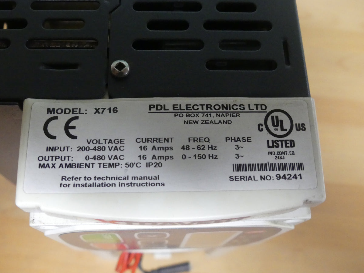 PDL Electronics LTD XTRAVERT X716