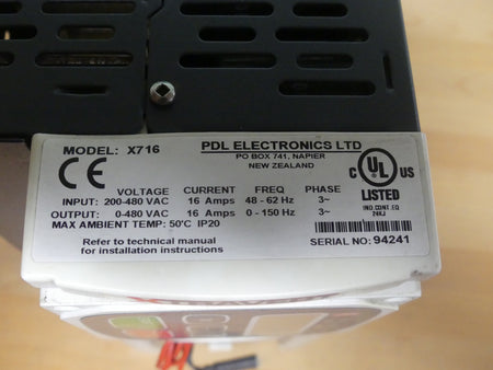 PDL Electronics LTD XTRAVERT X716