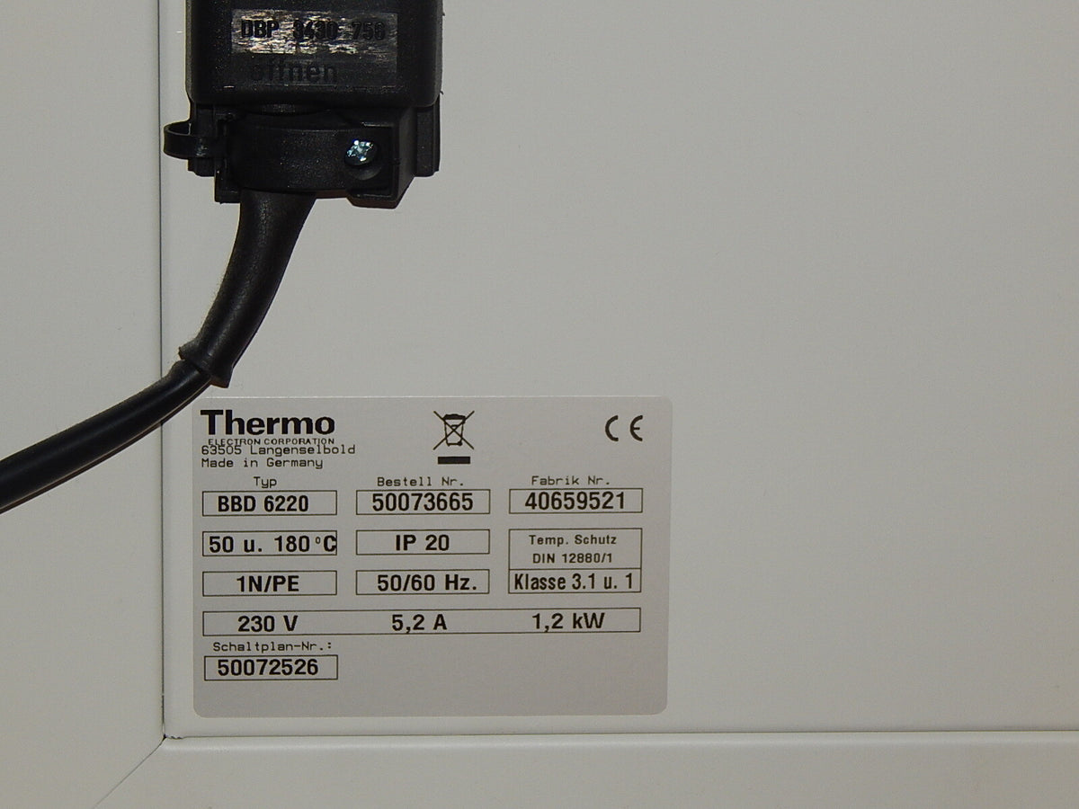 Thermo Heraeus BBD 6220 CO2-Inkubator