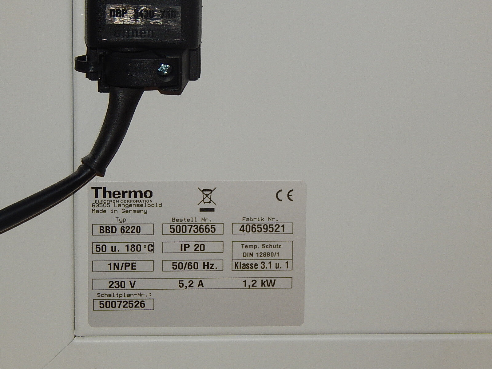 Thermo Heraeus BBD 6220 CO2-Inkubator