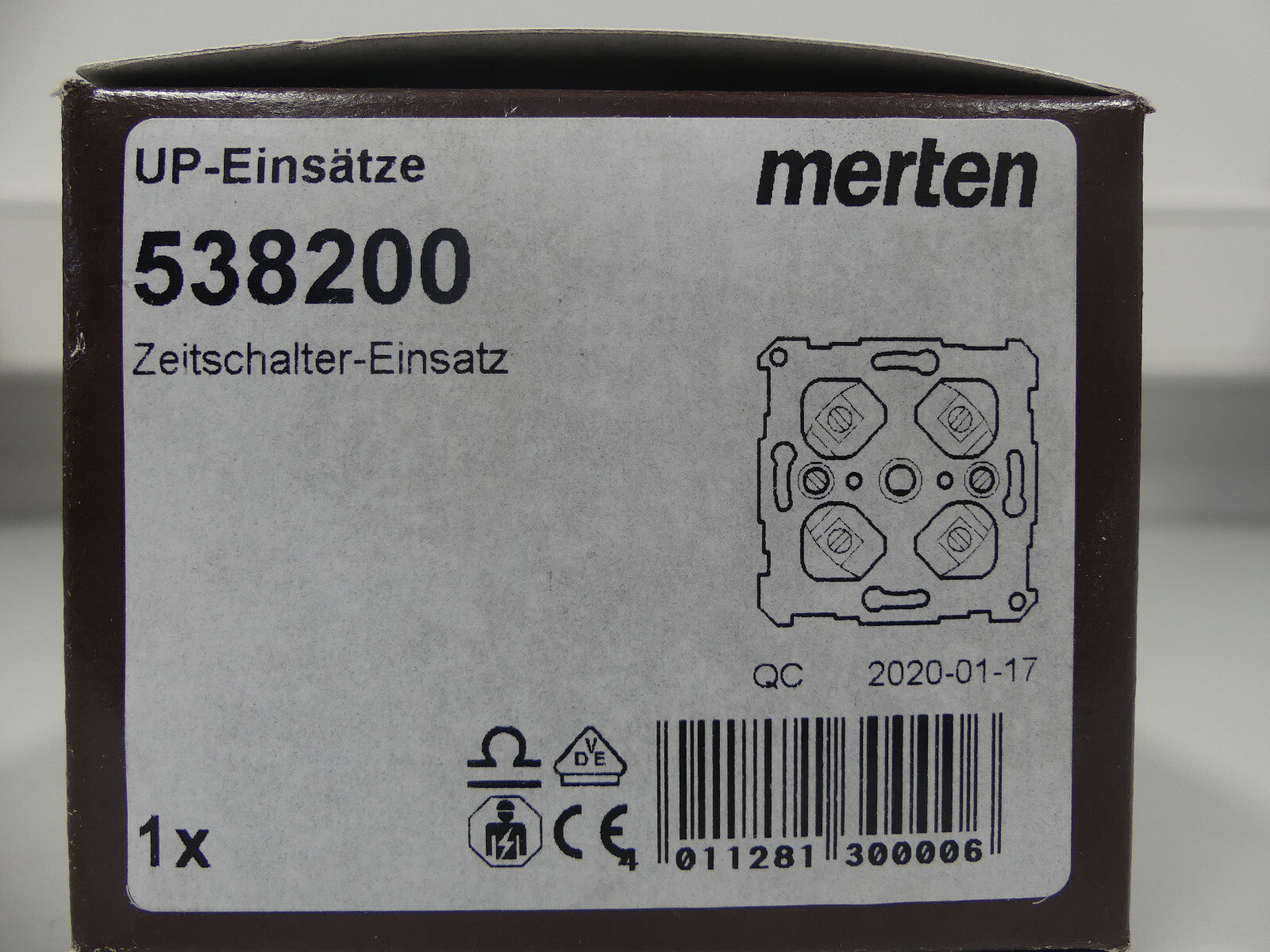 Merten Zeitschalter Einsatz 538200