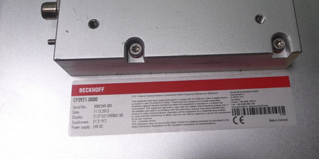 BECKHOFF CP3921-0000
