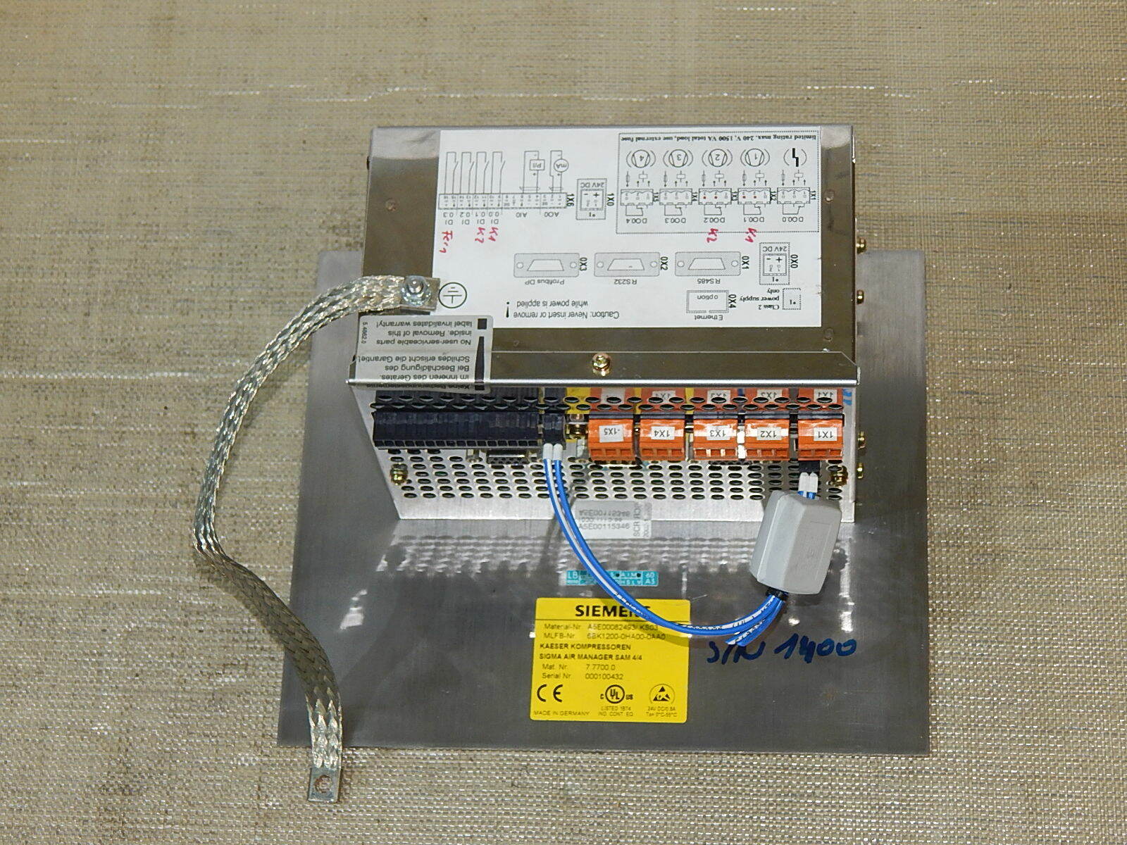 Siemens Kaeser Sigma Air Manager SAM 4/4 6BK1200-0JD00-0AA0 s.Bilder