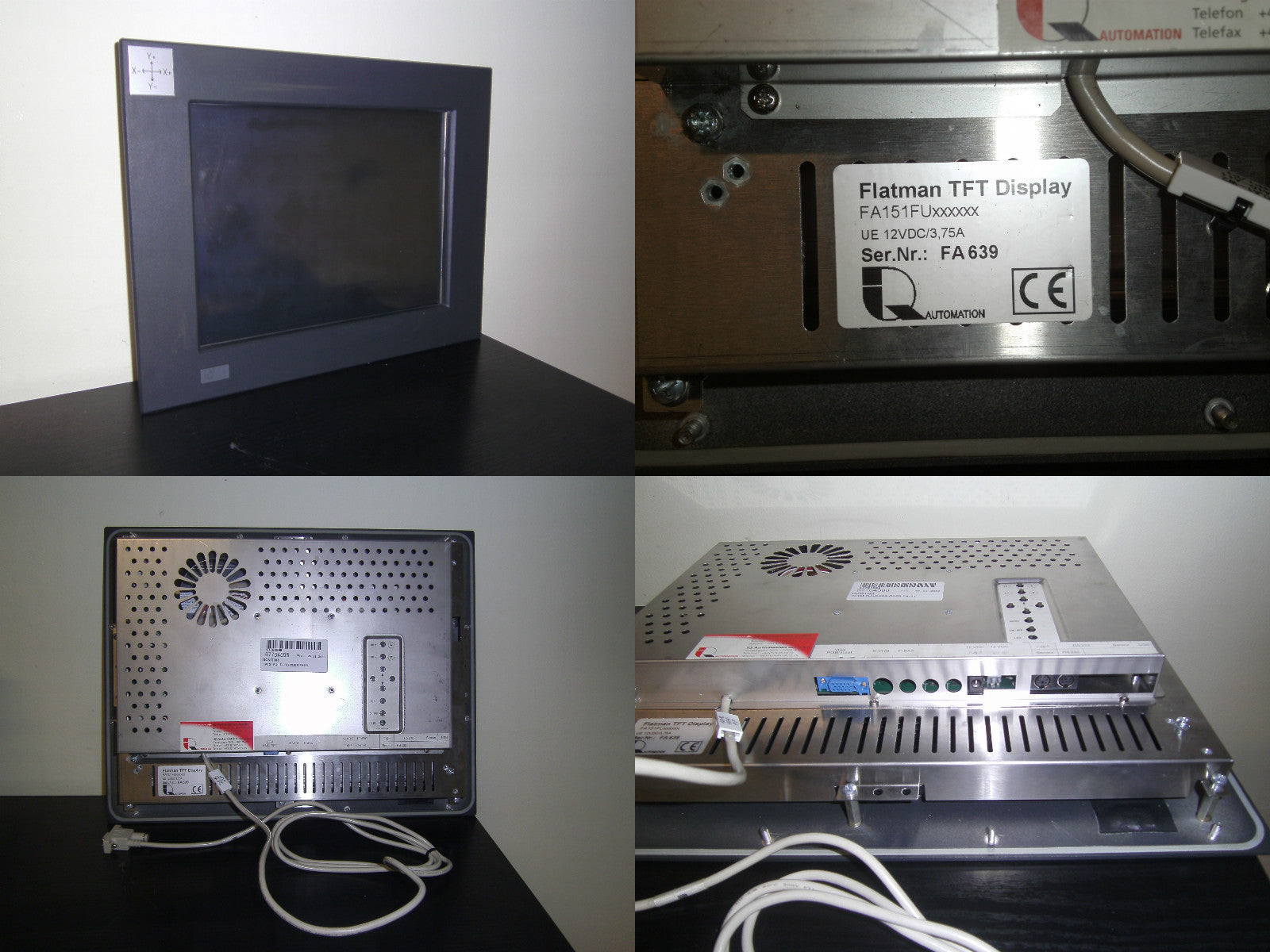 Flatman  TFT Display  FA151FUxxxxx   SN.FA639