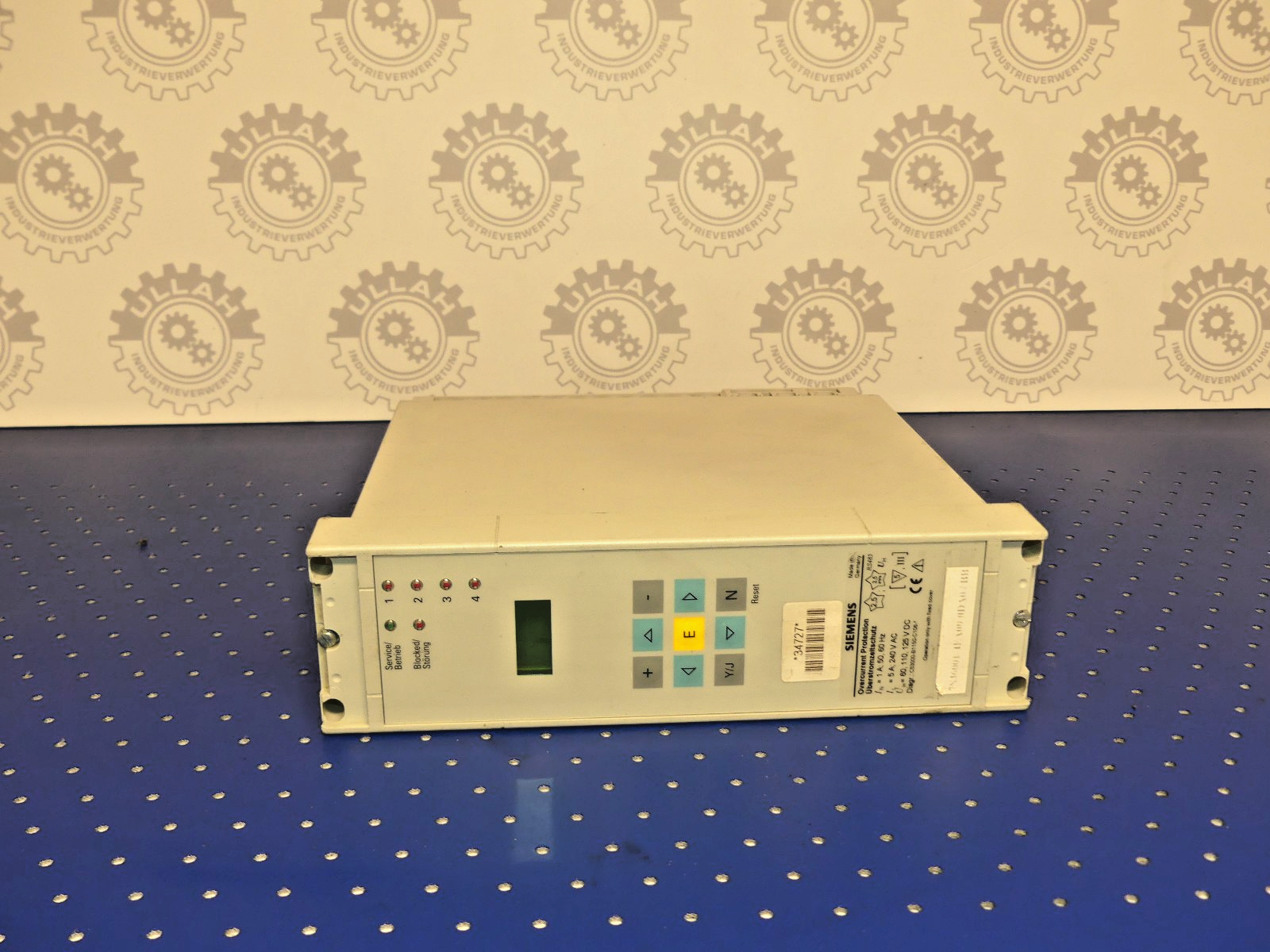 SIEMENS Overcurrent Protection Überstromzeitschutz  7SJ6001-4EA00-0DA0/BB