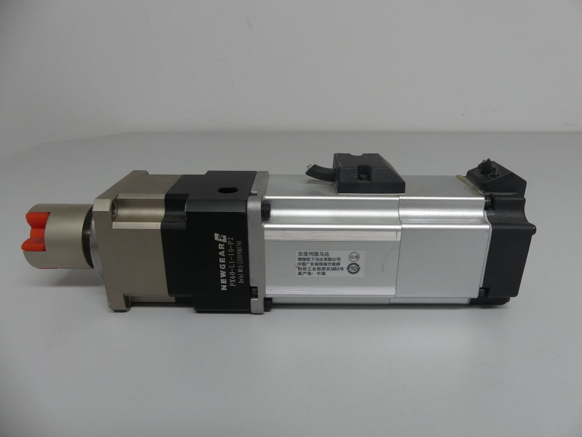 Panasonic AC Servo Motor MSMF042L1V2M + Getriebe PX60-L1-10-P2