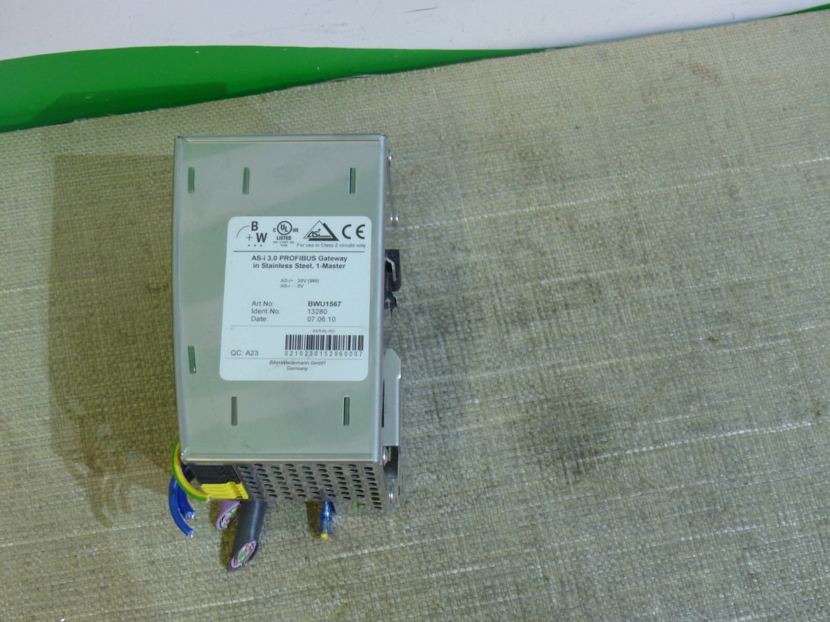  AS-I 3.0 PROFINET GATEWAY B+W BIHL WIEDERMAN BWU1567