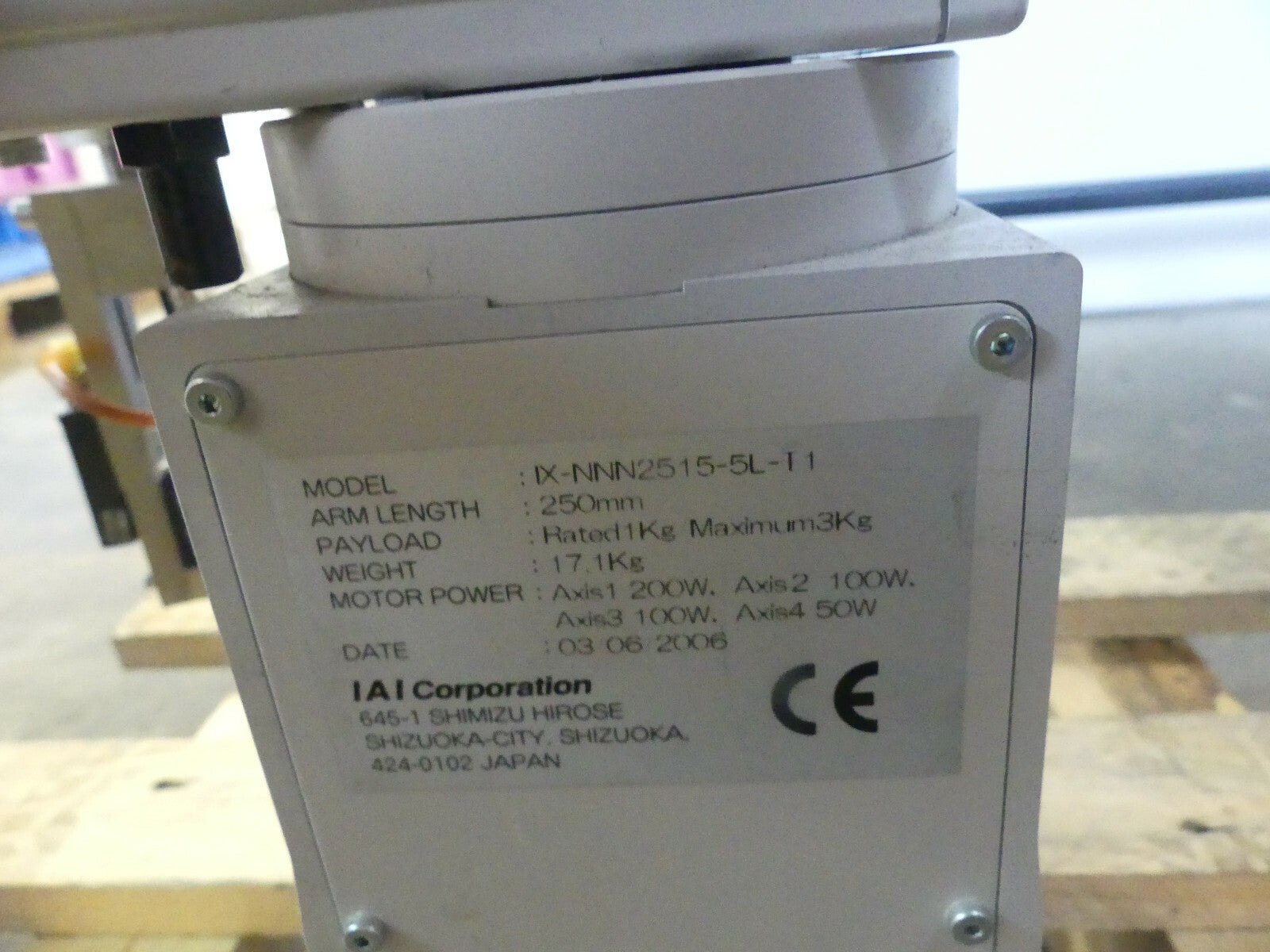 IAI Corporation IX-NNN2515-5L-T1
