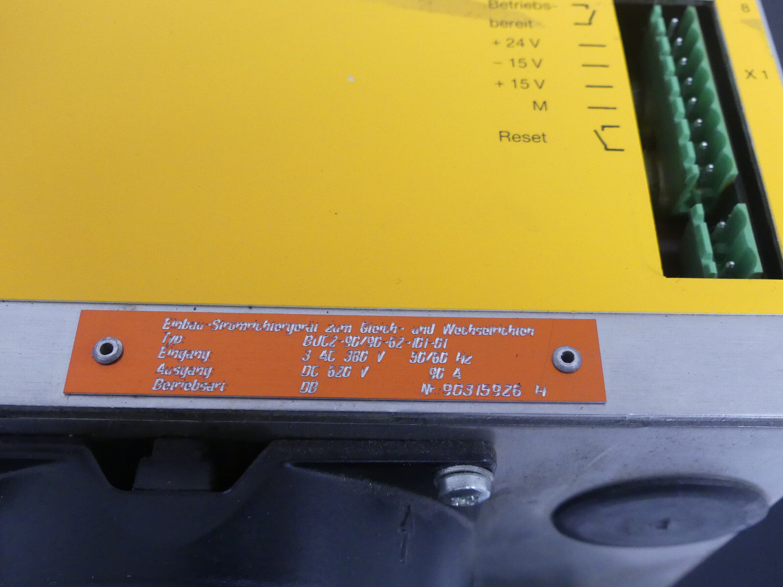 BAUMULLER BUC2-90/90-62-101-01 / BUC290906210101 used s.Bilder