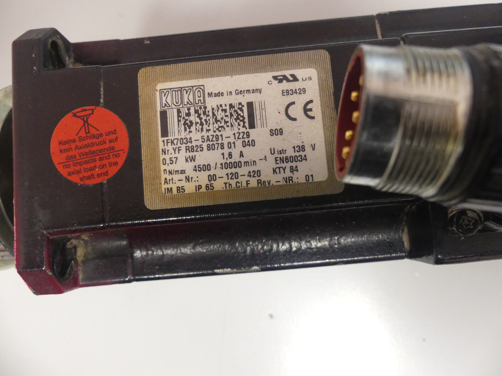 Kuka 1FK7034-5AZ91-1ZZ9