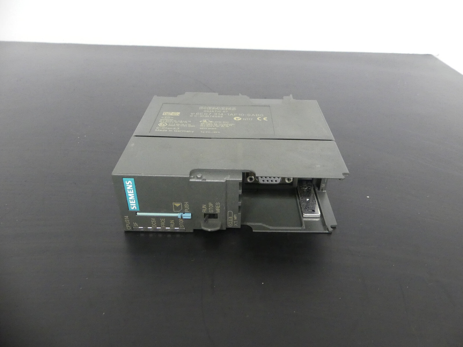 Siemens 6ES7 314-1AF10-0AB0 onhe deckel