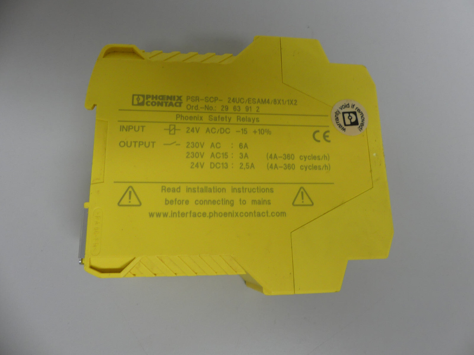 Phoenix Contact PSR-SCP- 24UC/ESAM4/8X1/1X2 Ord.No. 2963912