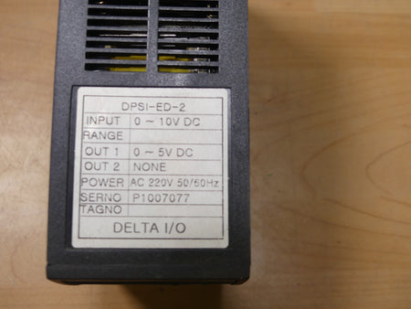 Delta I/O DP-Series signal isolator  DPSI-ED-2