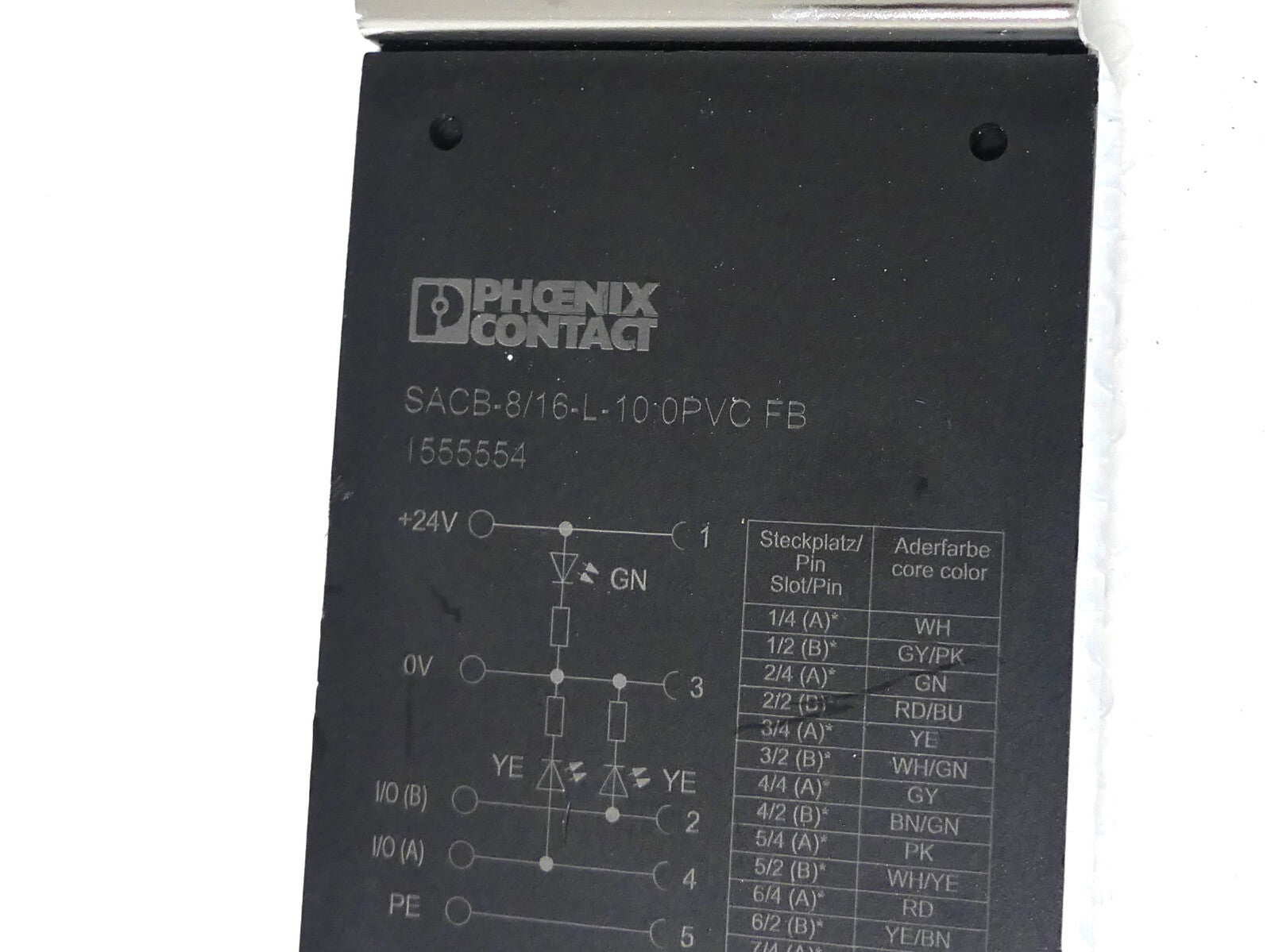 Phoenix Contact SACB-8/16-L-10,0PVC FB 1555554