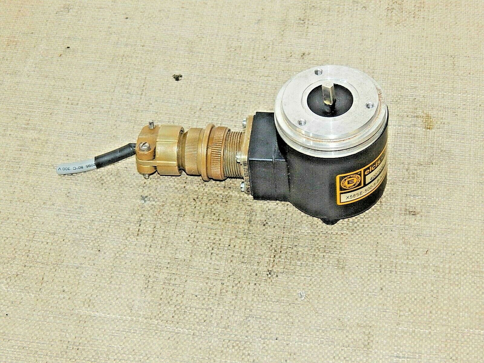 Elcis Drehgeber  Encoder Modell X58SE-500-5-B-N-CM-R Used
