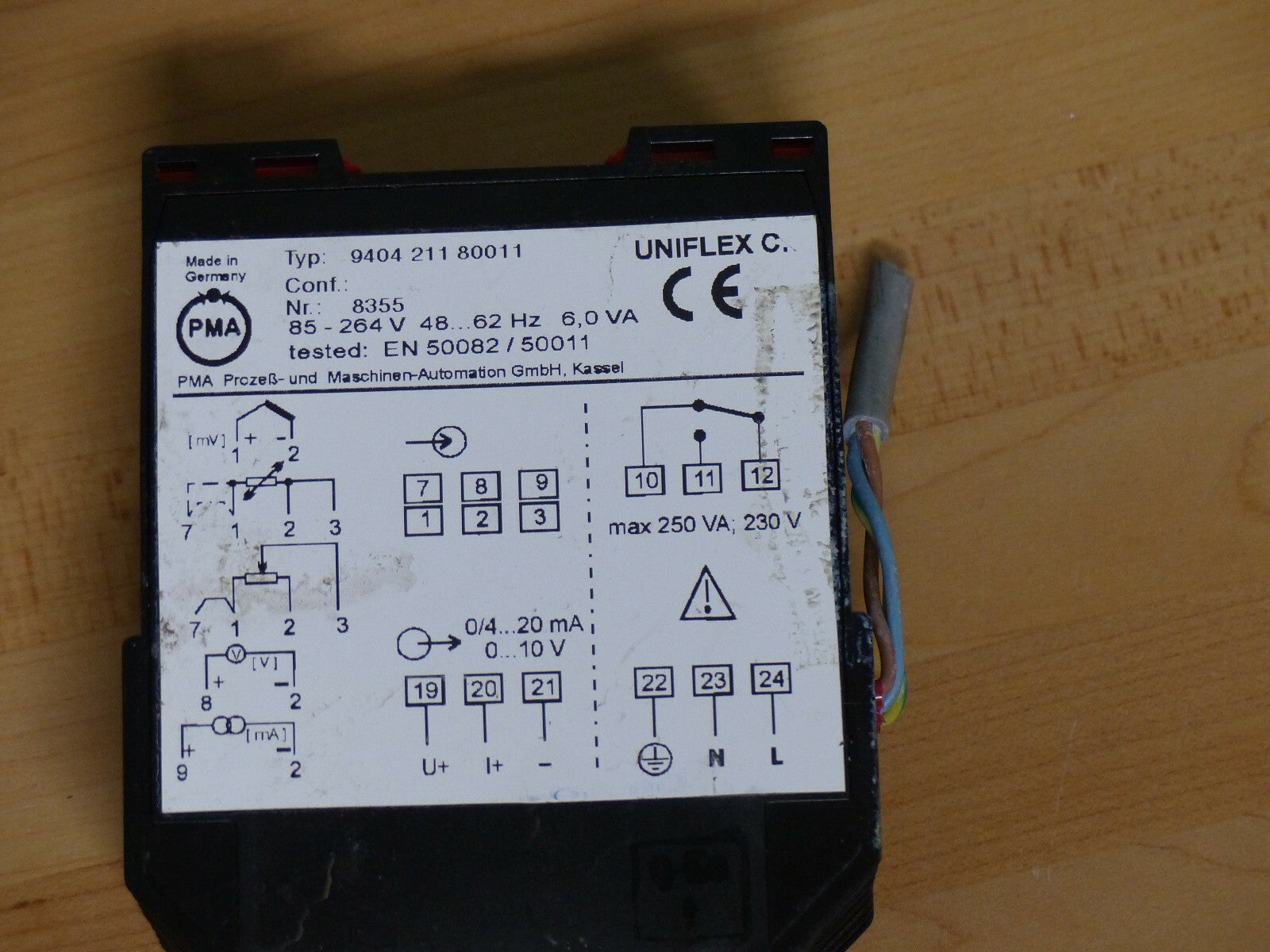 PMA Uniflex-CB 9404 211 80011 analoges Messumformer,Auswerte