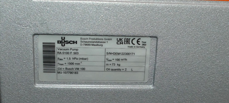 BUSCH RA 0100 F 503 Vakuum pumpe