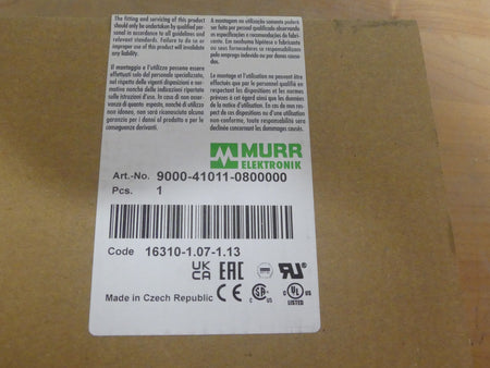 MURR ELEKTRONIK 9000-41011-0800000