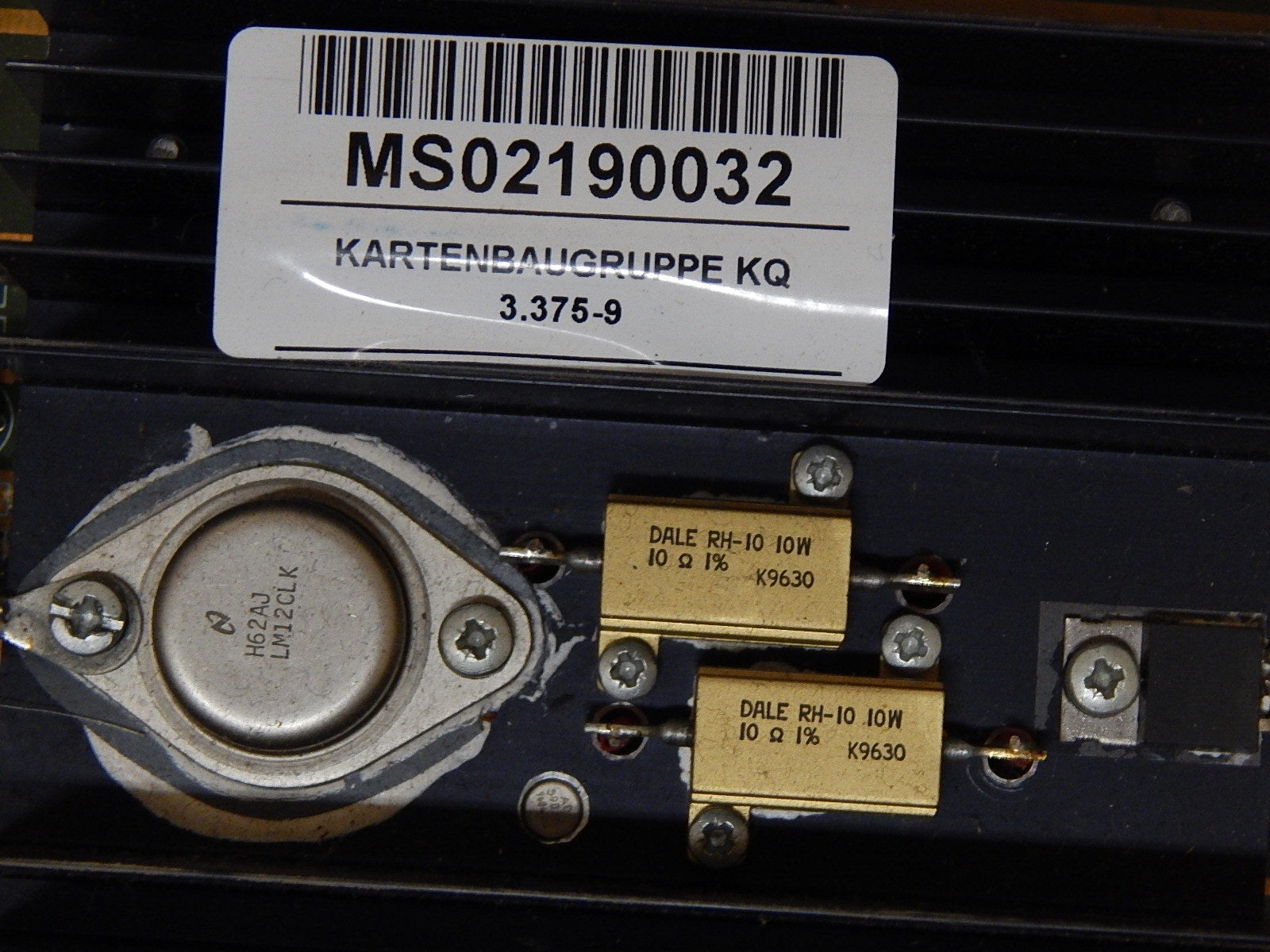 KNICK Meß-System Meßsystem Typ MS02190032 // IBE96-KQ004 Used