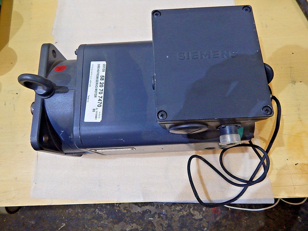 Siemens Permanent Magnet Motor 1FT5102-0AF01-2-Z + Heidenhain Drehgeber ROD 426B