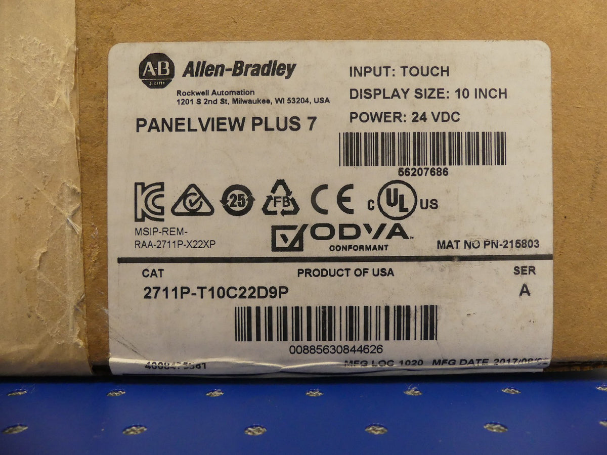 Allen-Brdaley 2711P-T10C22D9P