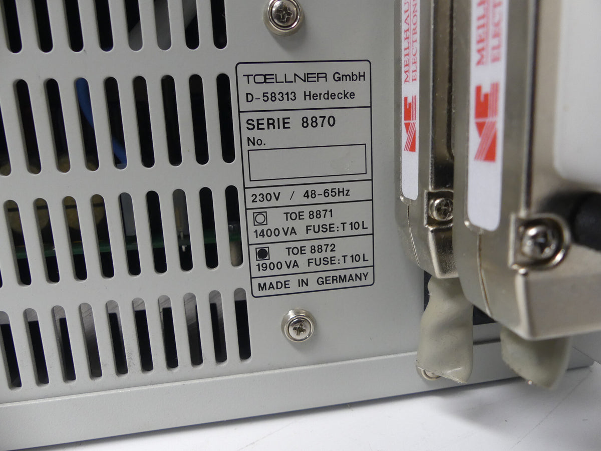 Toellner TOE 8872-60, DC-Netzteil, 80 V, 1500 W, OPT: 015