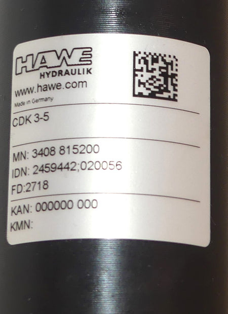 HAWE HYDRAULIK BVH11H/CZ5/120/GM/RH-GM24+ CDK3-5