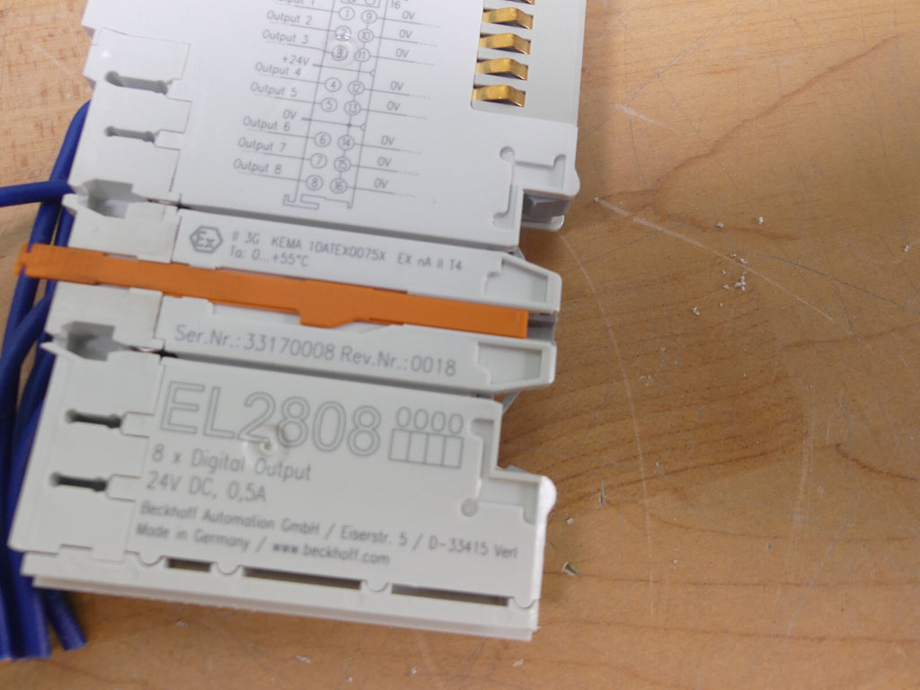 Beckhoff EL2808 digitale Ausgangsklemme