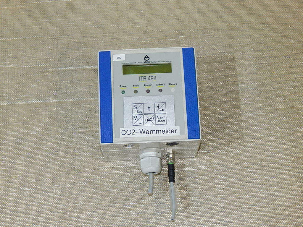 ADOS ITR 498 CO2 Warnmelder  APP.Nr.50333 Used