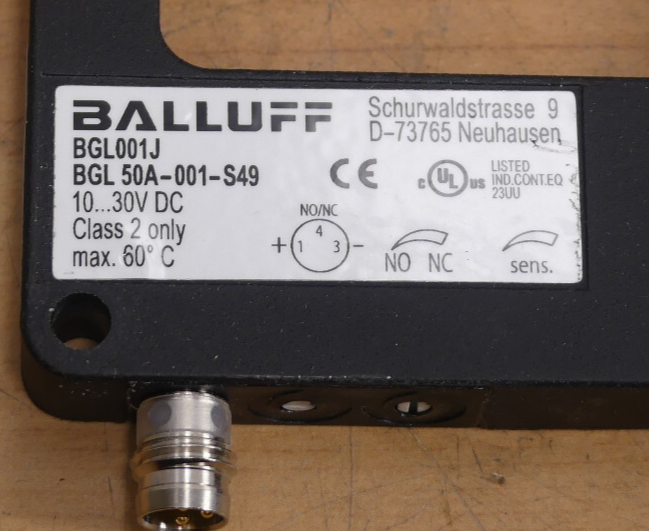BALLUFF BGL001J BGL50A-001-S49