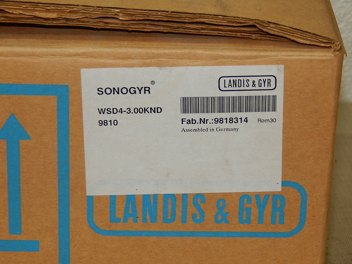  Landis & Gyr SONOGYR WZD-NE// WSD4-3.00KND 9818314 Wärmezähler New