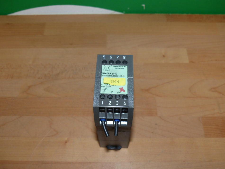 Camille Bauer SINEAX I542 Messumformer used